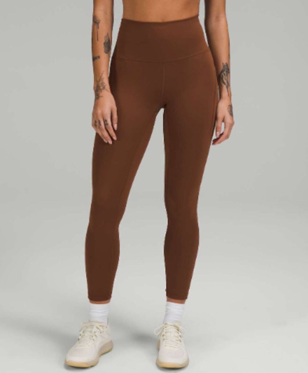 Lululemon Roasted Brown Wunder Train Legging Size 2